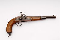 Perkusní vojenská jezdecká pistole Lorenz vzor 1862