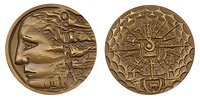 Medaile k 700. výročí Ostravy